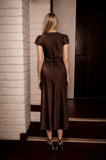 The Brigitte Satin Dress
