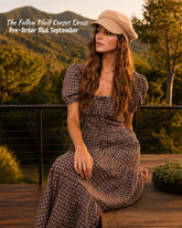 The Fallon Plaid Corset Dress