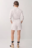 Hampton Pinstripe Bermuda Shorts