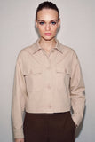 The Sahara Oversized Linen Jacket