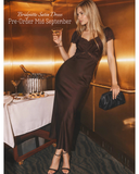 The Brigitte Satin Dress
