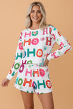 The Holly Jolly Ho Ho Loungewear Set