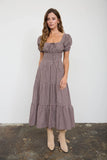 The Fallon Plaid Corset Dress